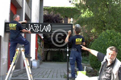 JAZZLAND 2013  NEUES SCHILD  